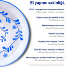 Mavi Beyaz Sunum Kasesi - 5
