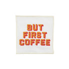 But First Coffee Desenli Kokteyl Peçete - 1 Adet Turuncu - 0