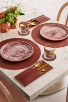 Gardin Leather-Gerçek Deri Yuvarlak Supla-Sunum Aksesuarları-1-roqelvaxirum.shop