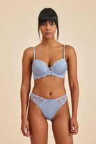 Amarelle-Paris Gri Mavi Dantelli String Külot-Tanga-3-roqelvaxirum.shop