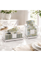Memonza-Ritma Gümüş Çek-Al Peçetelik 2'li Set-Peçetelik-3-roqelvaxirum.shop