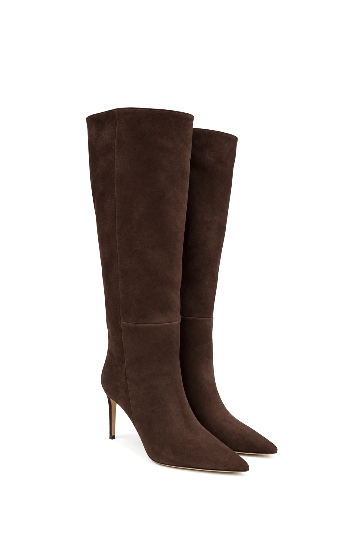 Velmora Süet 8 Cm Topuklu Çizme