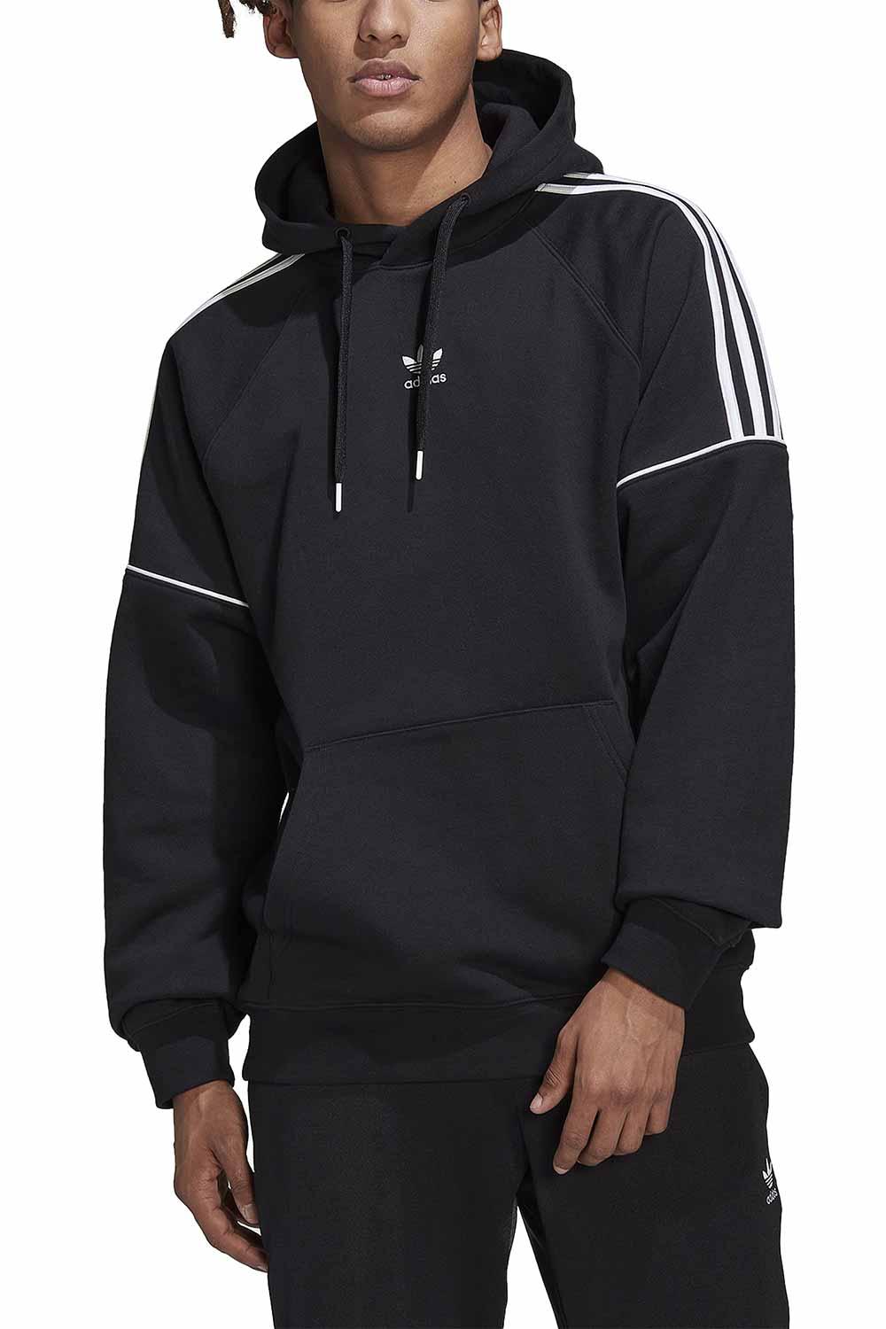 Adidas-Tiboa ESS Hoodie Black-Sweatshirts & Hoodies-3-roqelvaxirum.shop