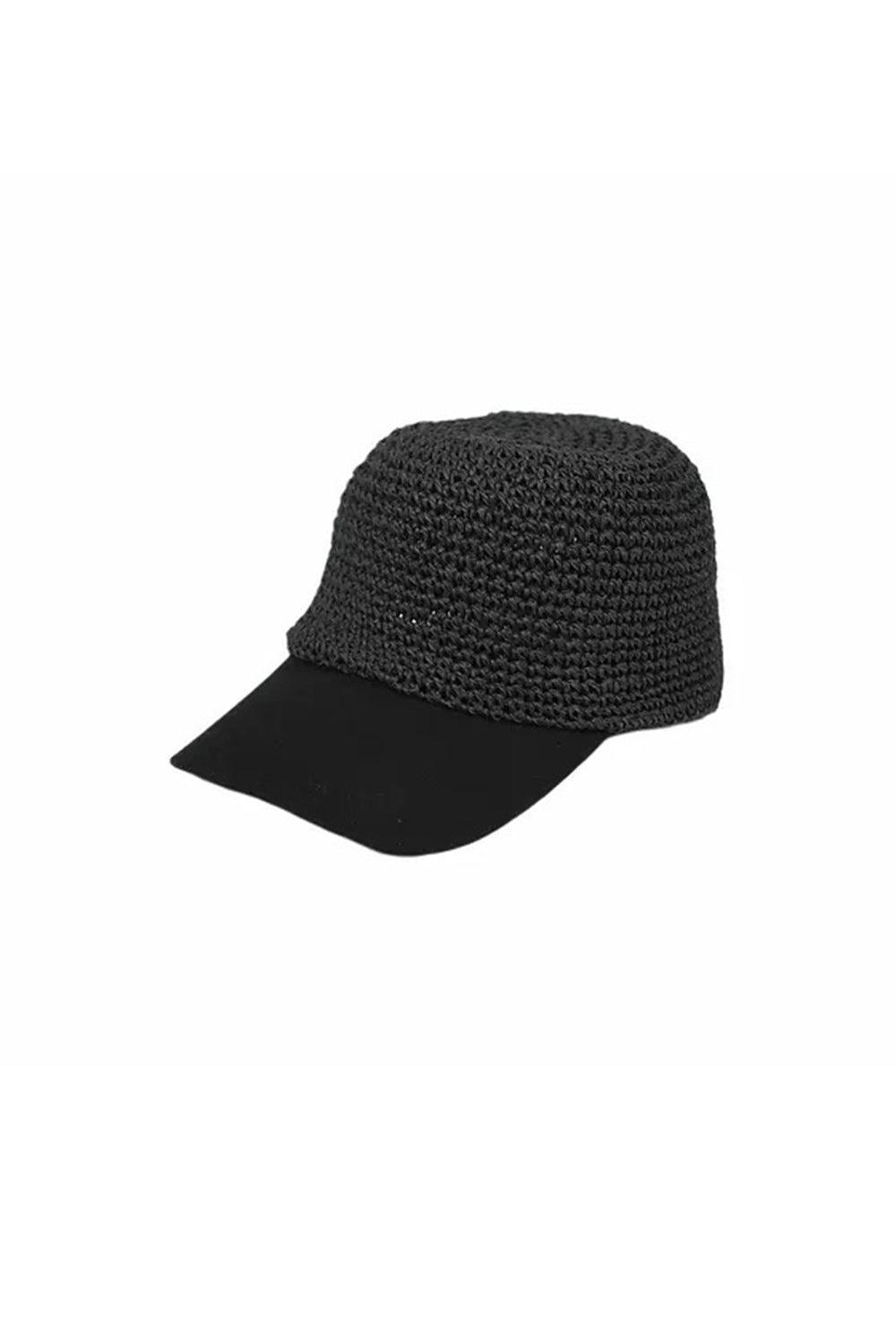 Amour Et Naturel-Baseball Cap Siyah-Şapka-1-roqelvaxirum.shop