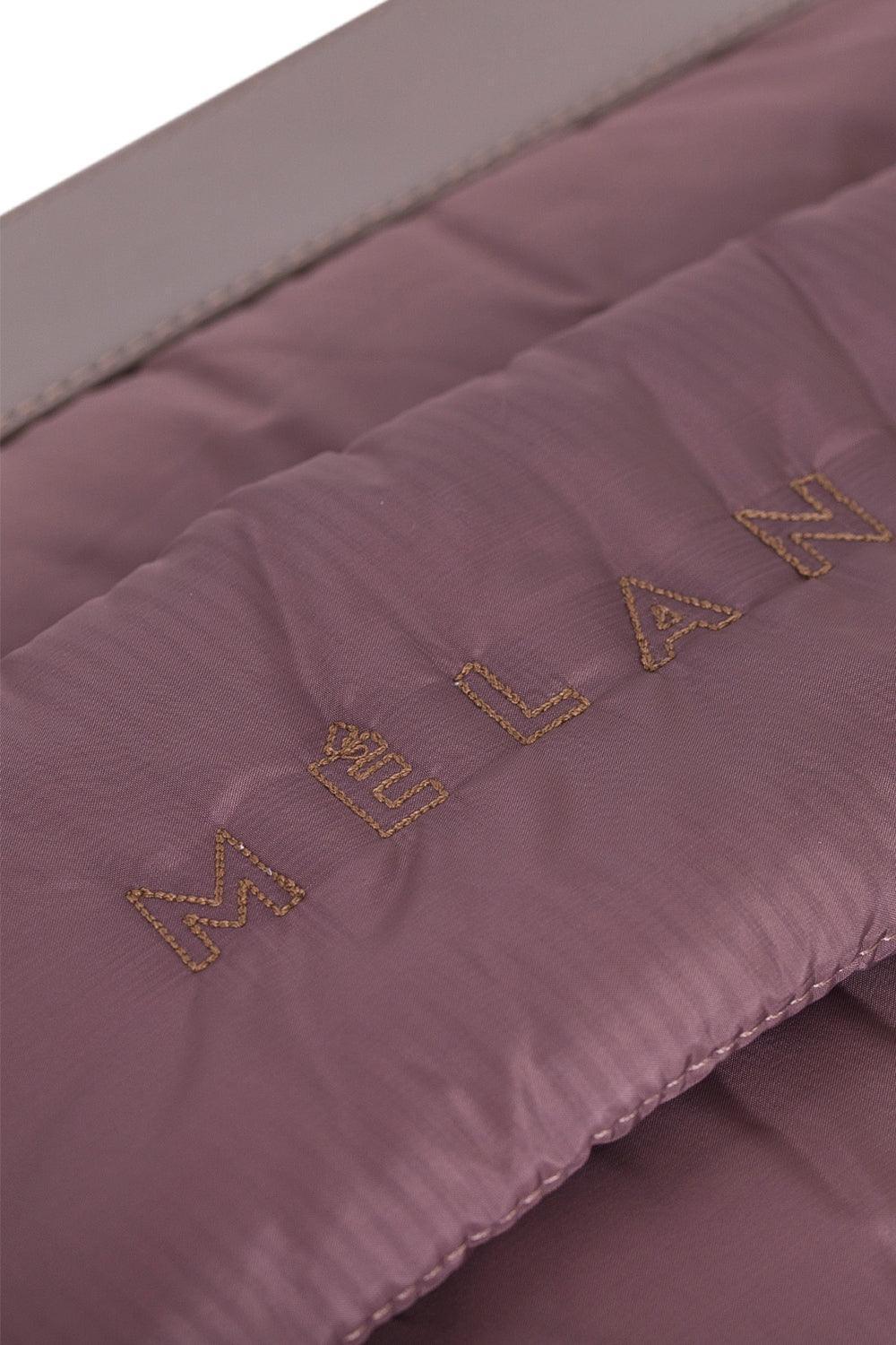 Atelier Melange-Pofidik El Çantası Gri-Clutch-3-roqelvaxirum.shop