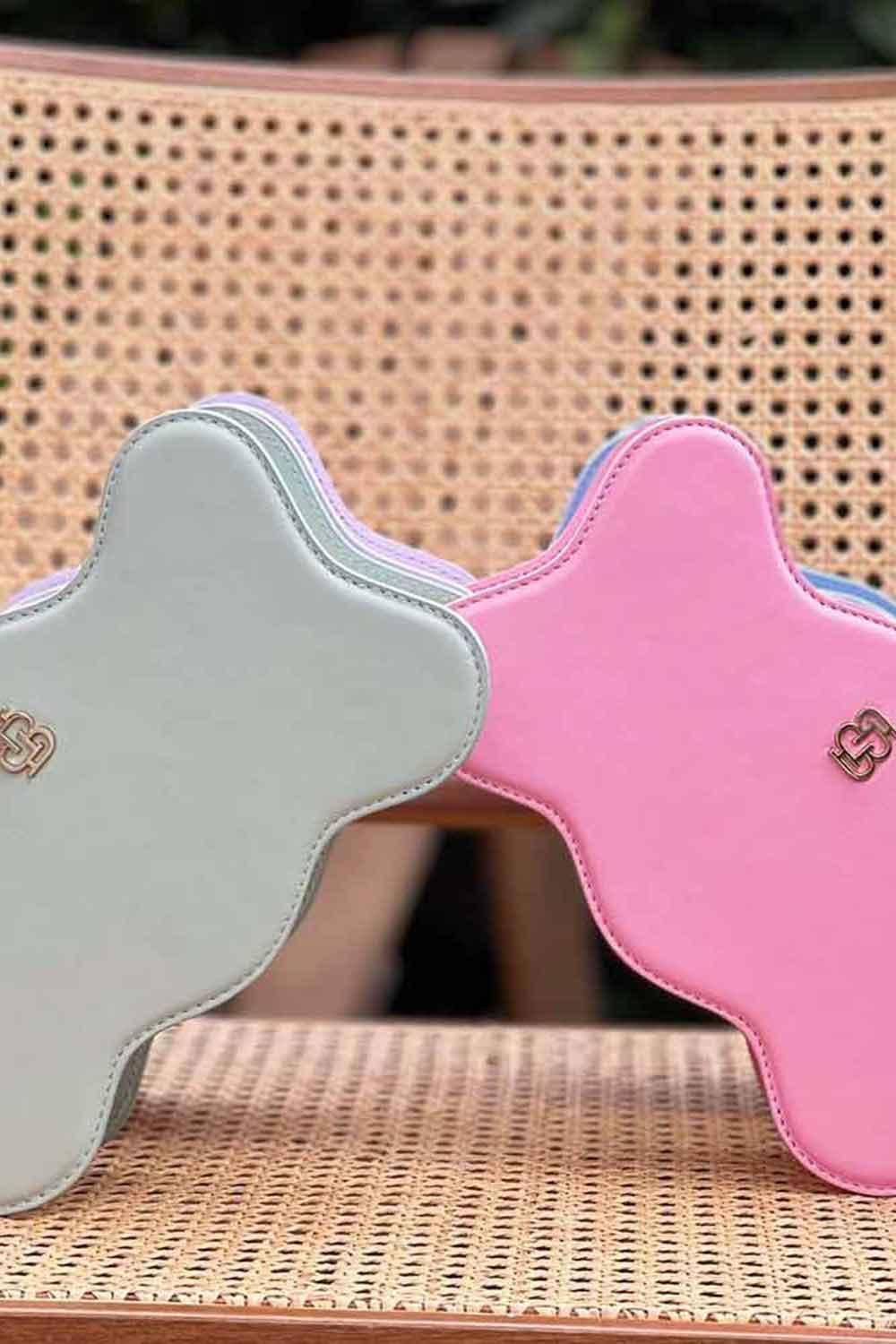 Bloomsbury-Leo Baguette Bag - Pembe-Omuz Çantası-3-roqelvaxirum.shop