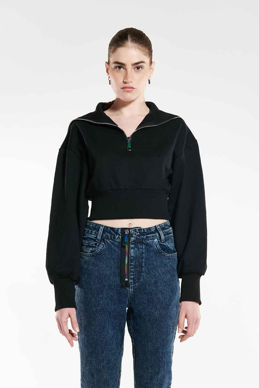 Certain-Zip Sweatshırt-Sweatshirts & Hoodies-1-roqelvaxirum.shop