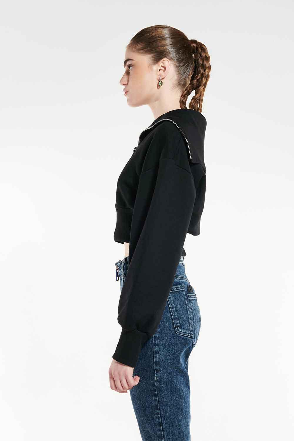 Certain-Zip Sweatshırt-Sweatshirts & Hoodies-3-roqelvaxirum.shop