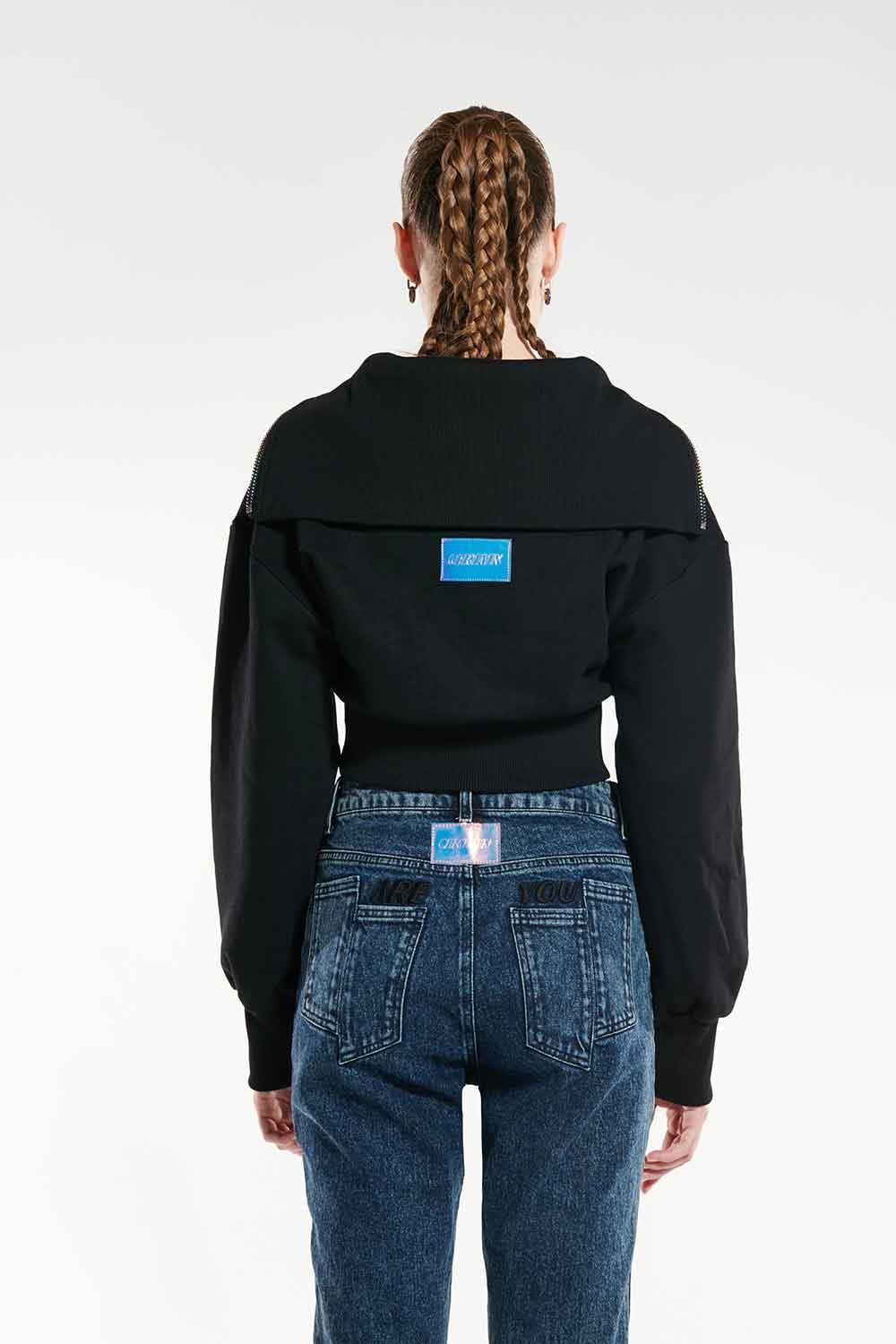 Certain-Zip Sweatshırt-Sweatshirts & Hoodies-4-roqelvaxirum.shop