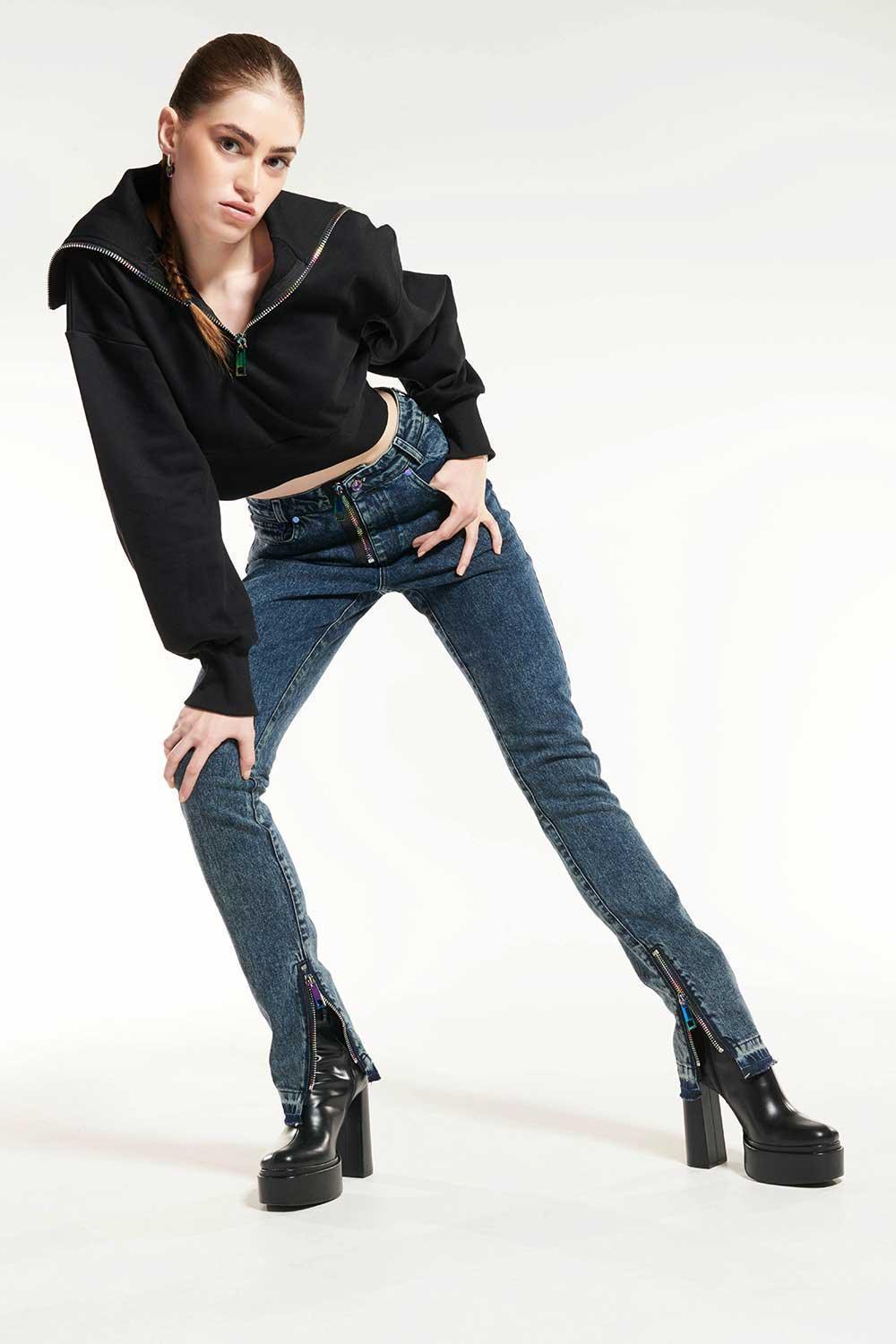 Certain-Zip Sweatshırt-Sweatshirts & Hoodies-5-roqelvaxirum.shop