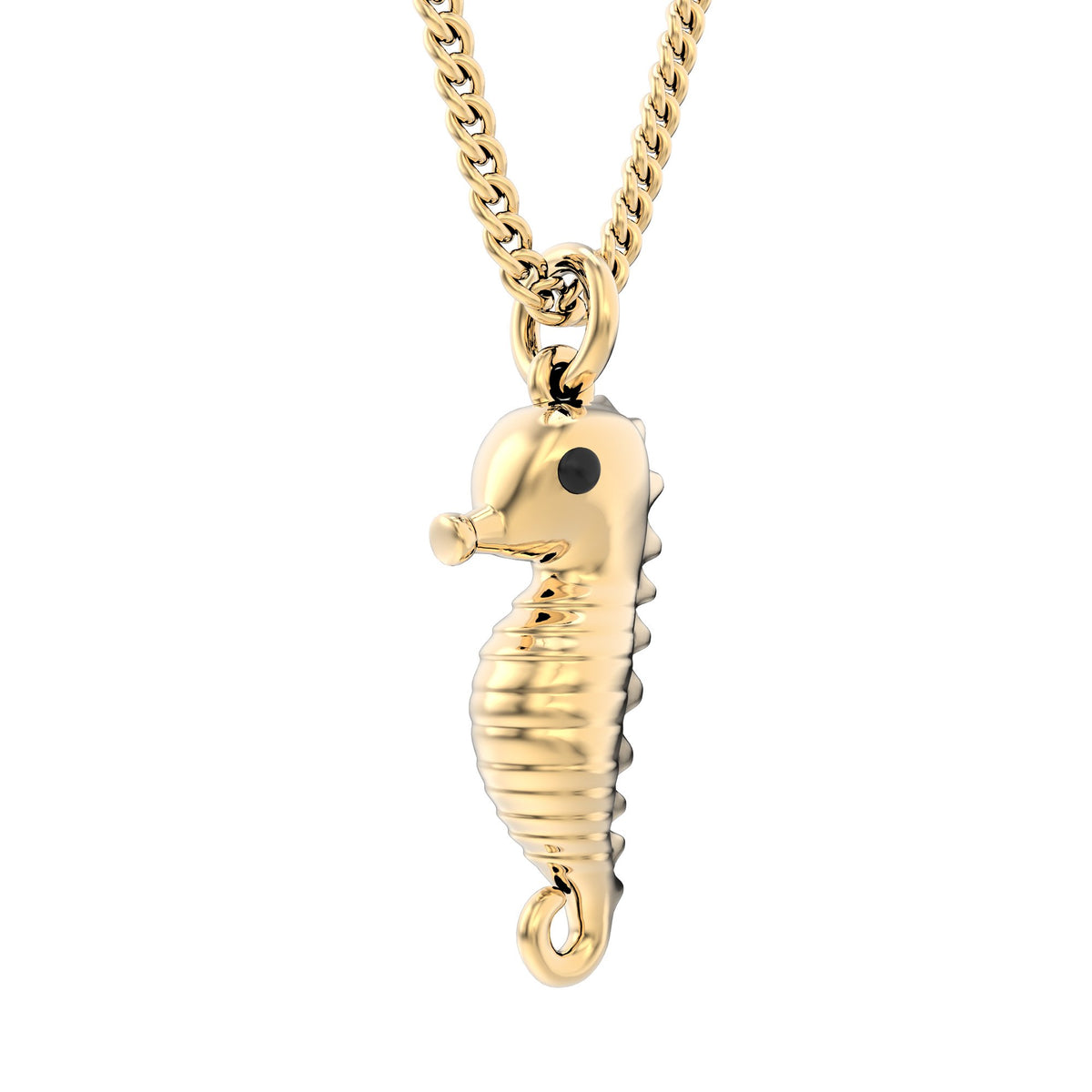 Chocli-18 Ayar Altın Kaplama Denizatı Kolye-Kolye-1-roqelvaxirum.shop