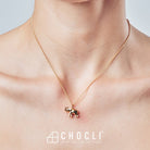 Chocli-18 Ayar Altın Kaplama Fil Kolye-Kolye-2-roqelvaxirum.shop