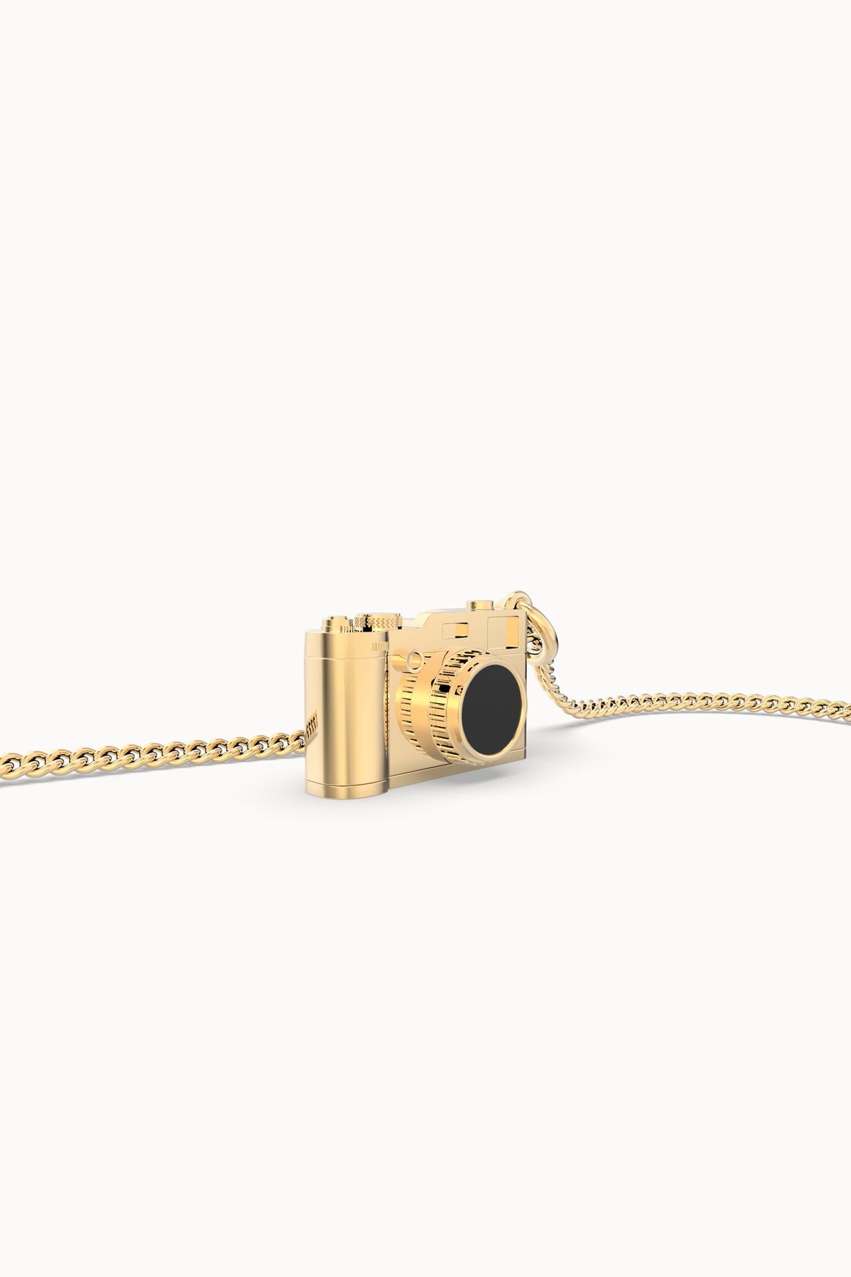 Chocli-18 Ayar Altın Kaplama Fotoğraf Makinası Kolye-Kolye-5-roqelvaxirum.shop