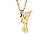 Chocli-18 Ayar Altın Kaplama Humming Bird Kolye-Kolye-1-roqelvaxirum.shop