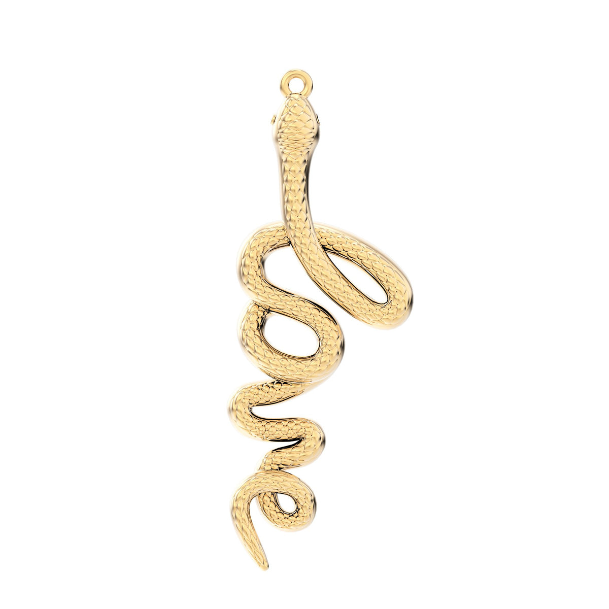 Chocli-18 Ayar Altın Kaplama Love Snake Kolye-Kolye-3-roqelvaxirum.shop