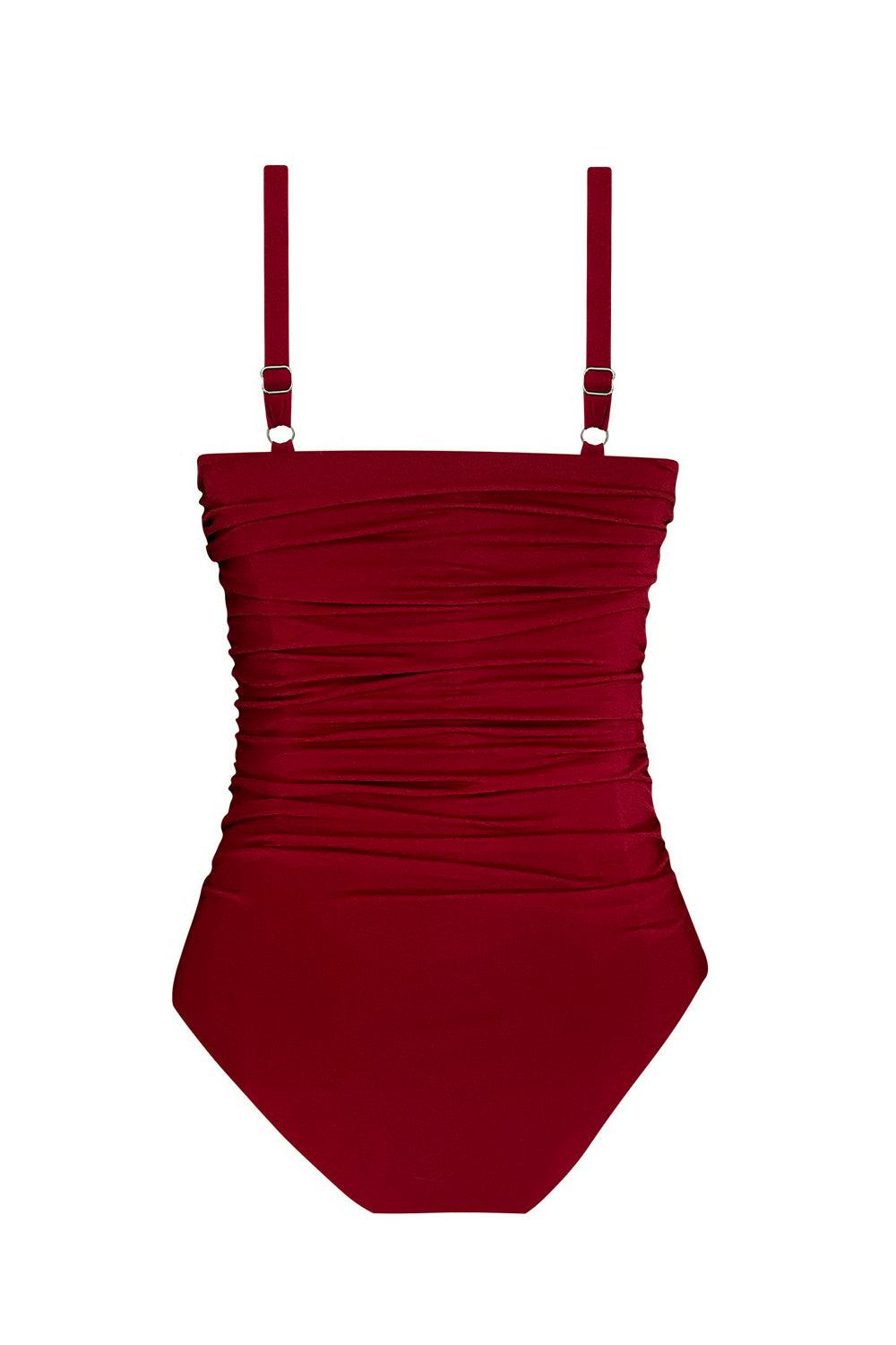Esotte-Cara Koyu Kırmızı Mayo-Bikini & Mayo-2-roqelvaxirum.shop