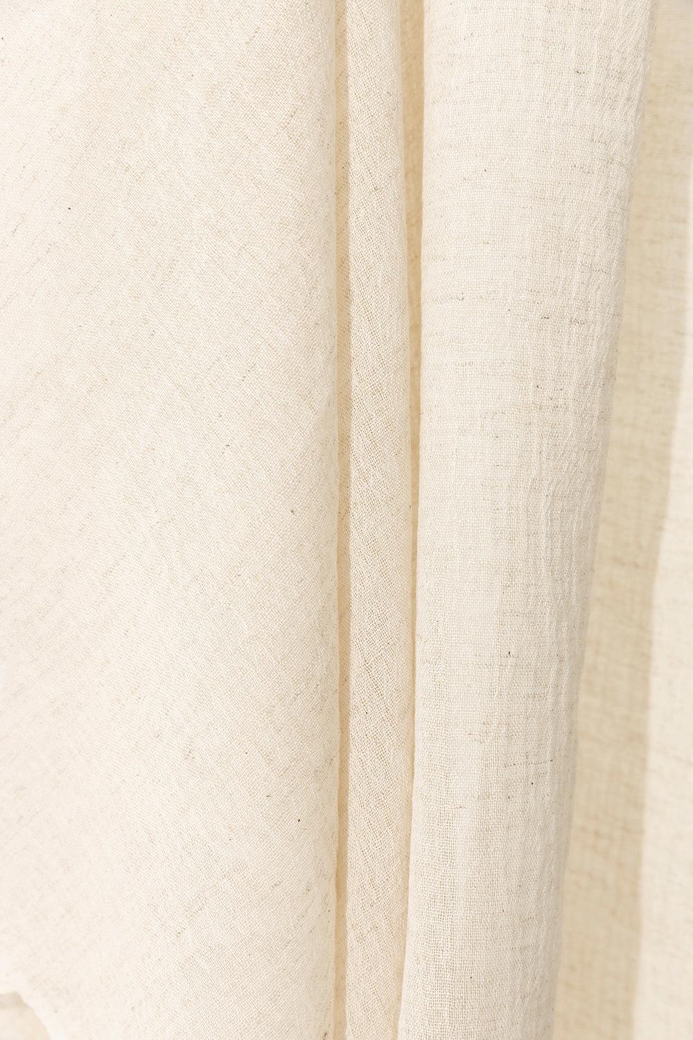 FineGrid-Smooth Şal / Krem-Şal & Fular-2-roqelvaxirum.shop