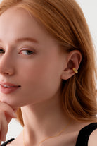 Gal İstanbul-Small Twin Earcuff Gold-Küpe-2-roqelvaxirum.shop