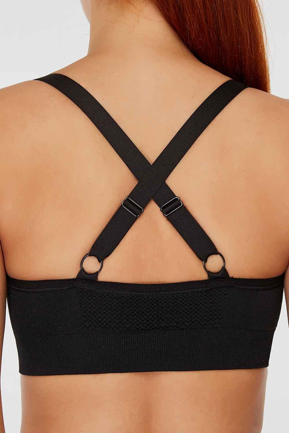 Jerf-Bauru Siyah Büstiyer-Activewear-2-roqelvaxirum.shop