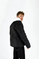 Kahshan-Black 'Puffart' Padded Puffer Jacket-Mont-1-roqelvaxirum.shop