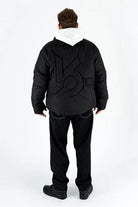 Kahshan-Black 'Puffart' Padded Puffer Jacket-Mont-2-roqelvaxirum.shop