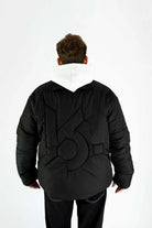 Kahshan-Black 'Puffart' Padded Puffer Jacket-Mont-3-roqelvaxirum.shop