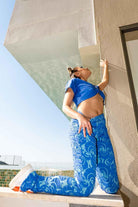 Kahshan-Puffy Jacquard Pants-Pantolon-2-roqelvaxirum.shop