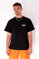 Kahshan-T-shirt Signature Basic Siyah-T-Shirts-1-roqelvaxirum.shop
