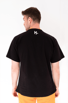 Kahshan-T-shirt Signature Basic Siyah-T-Shirts-4-roqelvaxirum.shop