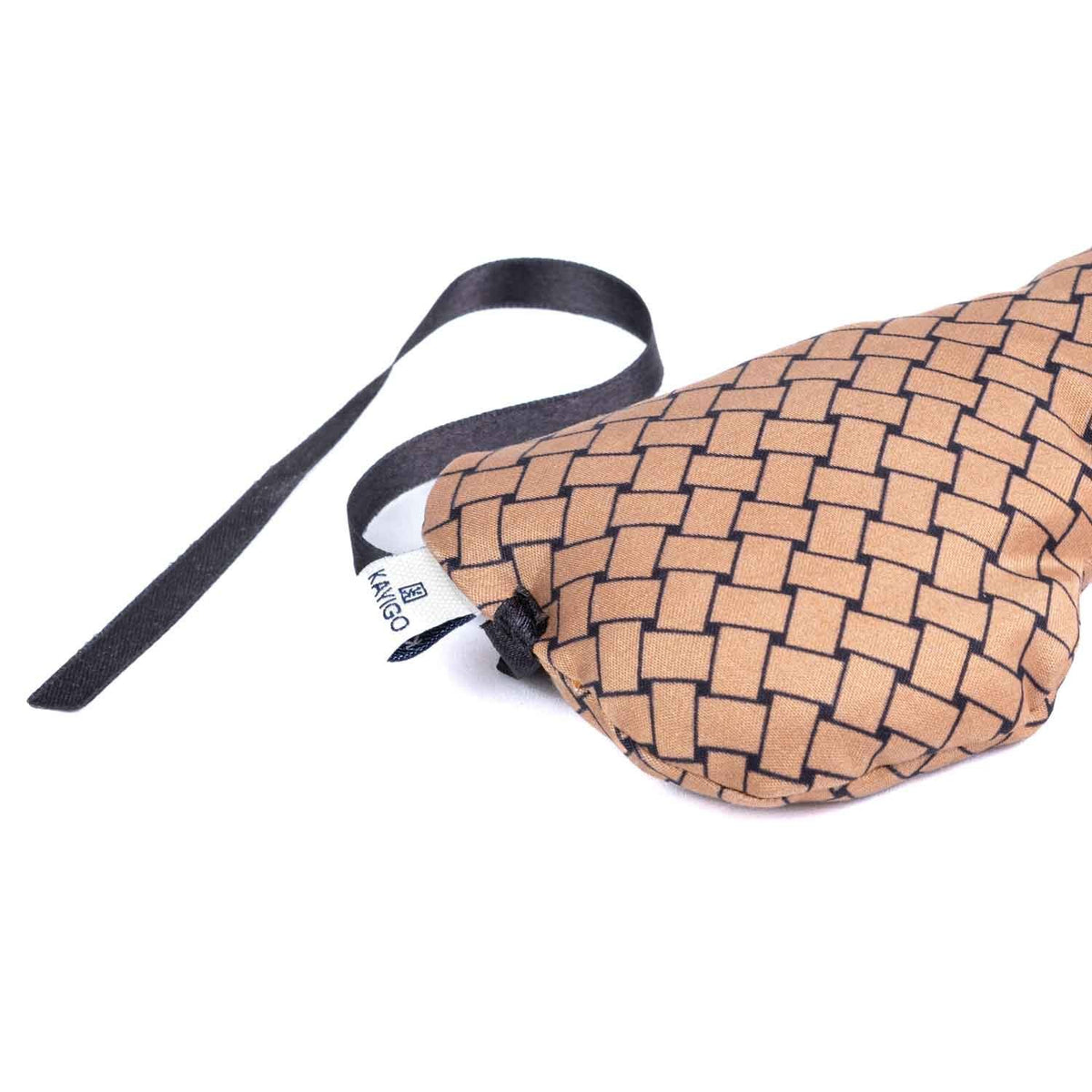 Kayigo-Cooly Göz Yastığı Kahverengi Hasır-Göz Bandı-2-roqelvaxirum.shop