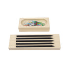 Kayigo-Krem Woody İkili Set-Masaüstü Organizer-1-roqelvaxirum.shop