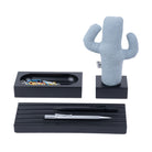 Kayigo-Siyah Woody Mavi Cactus üçlü Set-Masaüstü Organizer-1-roqelvaxirum.shop