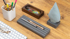 Kayigo-Woody Gri üçlü Ofis Seti Mavi Ladin-Masaüstü Organizer-3-roqelvaxirum.shop