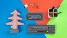 Kayigo-Woody Gri üçlü Ofis Seti Pembe çam-Masaüstü Organizer-3-roqelvaxirum.shop
