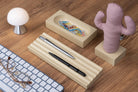 Kayigo-Woody Krem üçlü Ofis Seti Pembe Cactus-Masaüstü Organizer-2-roqelvaxirum.shop
