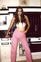LA LOUVE-Bisou Pantolon-Kot Pantolon-2-roqelvaxirum.shop