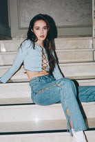 LA LOUVE-Sedna Jean-Kot Pantolon-1-roqelvaxirum.shop