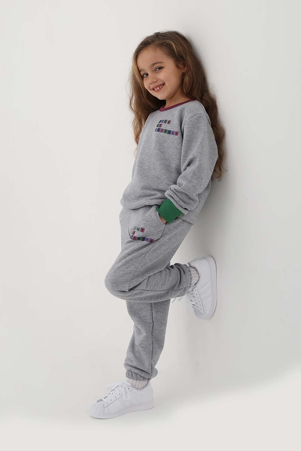 Let's Be Friends-Sweatshirt - Gri Melanj-Sweatshirts & Hoodies-2-roqelvaxirum.shop