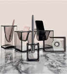 Lexon-Liquid Seti Gri-Masaüstü Organizer-1-roqelvaxirum.shop