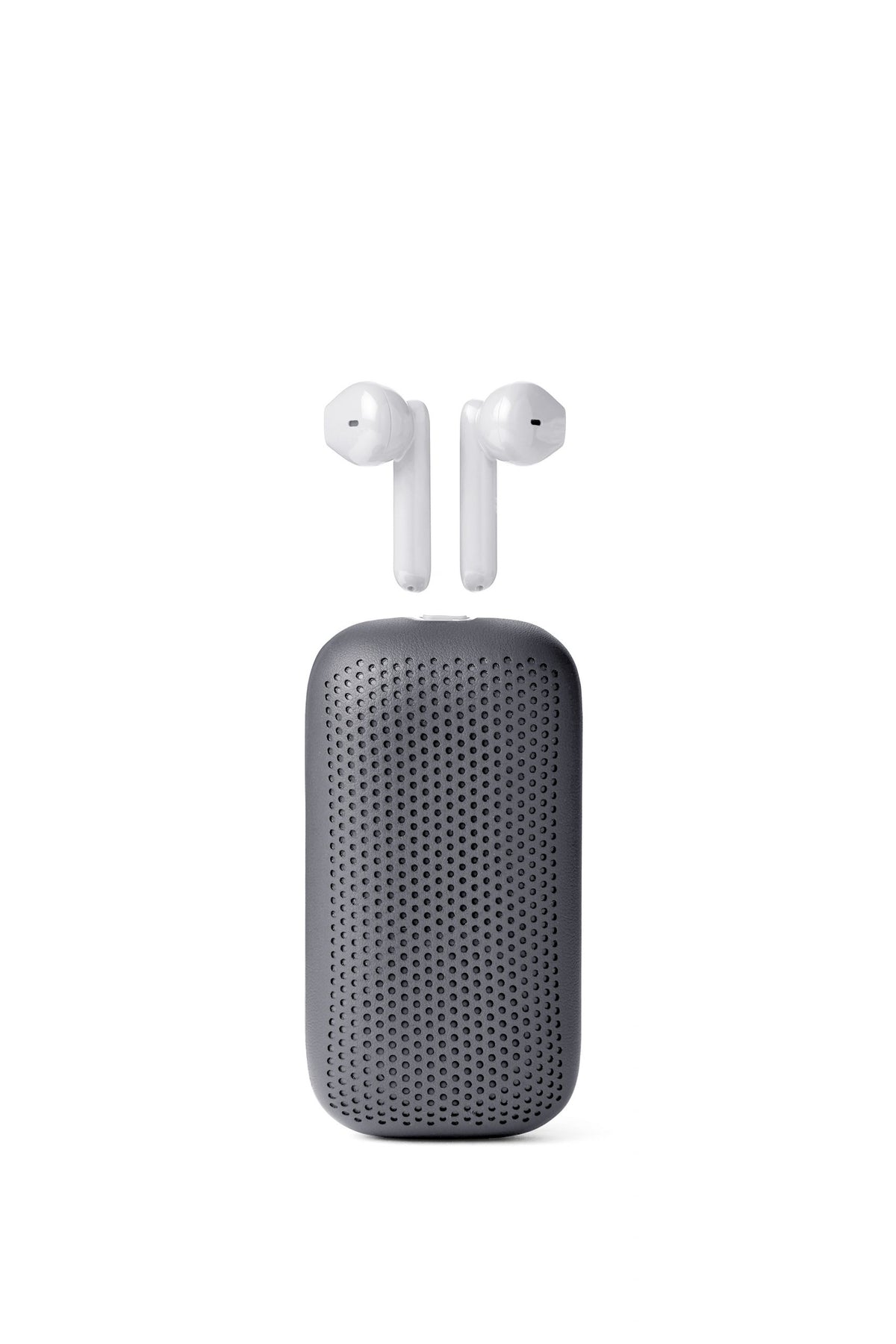 Lexon-Speakerbuds Bluetooth Kulaklık & Bluetooth Hoparlör Gri-Kulaklık-1-roqelvaxirum.shop