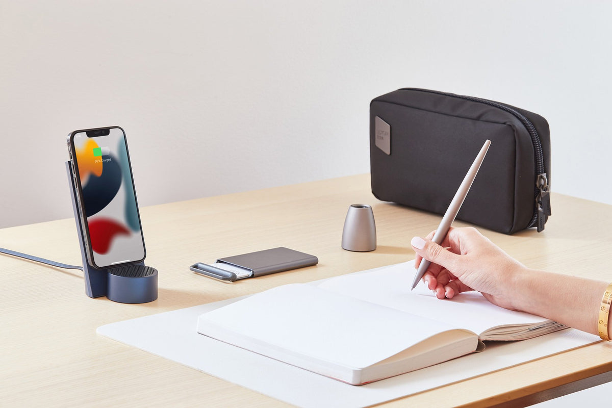 Lexon-Tera Organizer Pouch Siyah-Laptop & Evrak Çantası-3-roqelvaxirum.shop