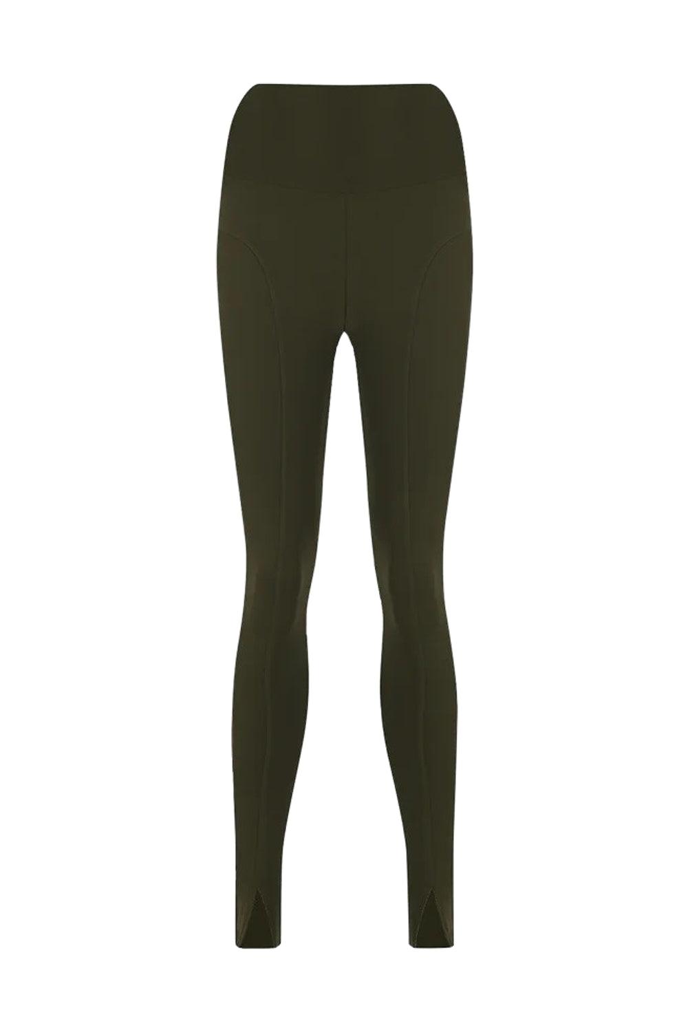 Liquide-SORUNLU - Soho Tayt Pantolon Haki-Tayt-1-roqelvaxirum.shop