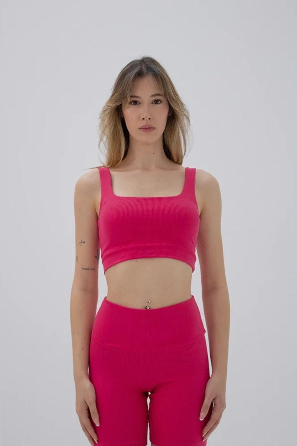 Liquide-SORUNLU - Stria Nan Bralet Pembe-Spor Üstü-1-roqelvaxirum.shop