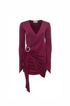 Maat Clothing-Desire Wine Elbise-Elbise-5-roqelvaxirum.shop