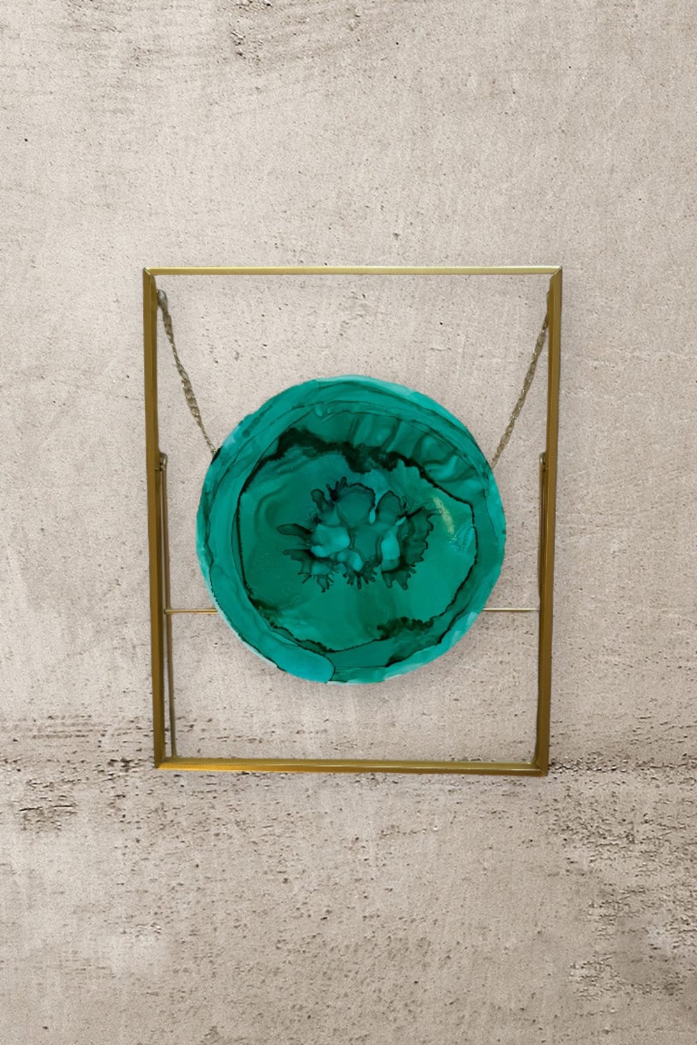Melike Kara-'Anahata Çakra' Çerçeveli Tablo-Tablo-1-roqelvaxirum.shop