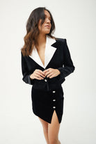 MiMelo-Valeria In Velvet Jacket-Ceket-1-roqelvaxirum.shop