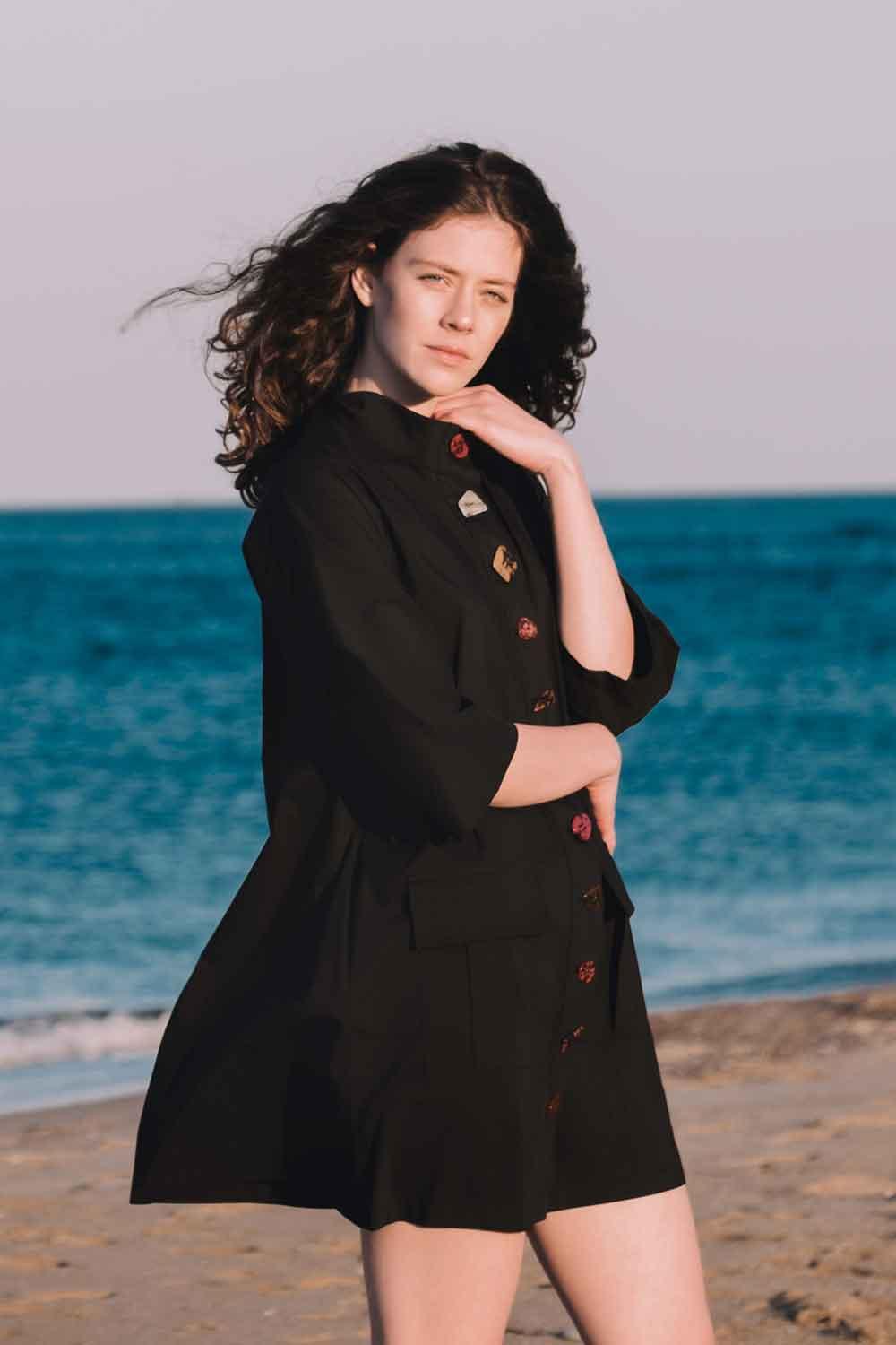 Mirimalist-Stone Age Dress / Jacket-Elbise-4-roqelvaxirum.shop