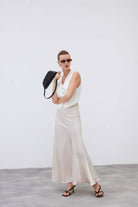 Mozto-SORUNLU - Larissa Maxi Satin Skirt-Etek-3-roqelvaxirum.shop