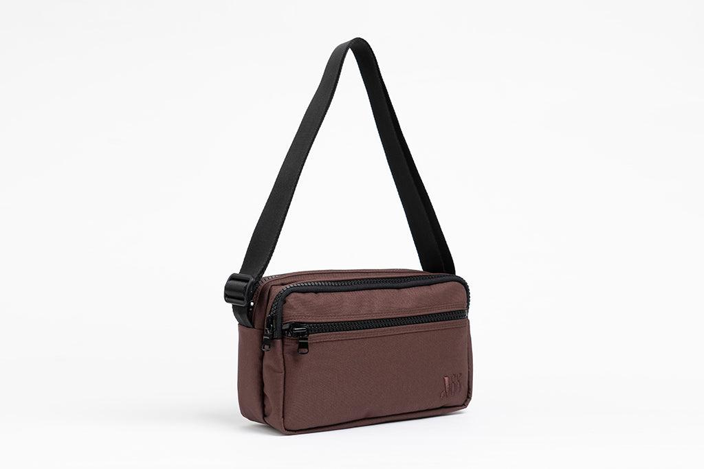 Muni Bum Bag-Grace Double Under Arm Coffee-Bel Çantası-2-roqelvaxirum.shop