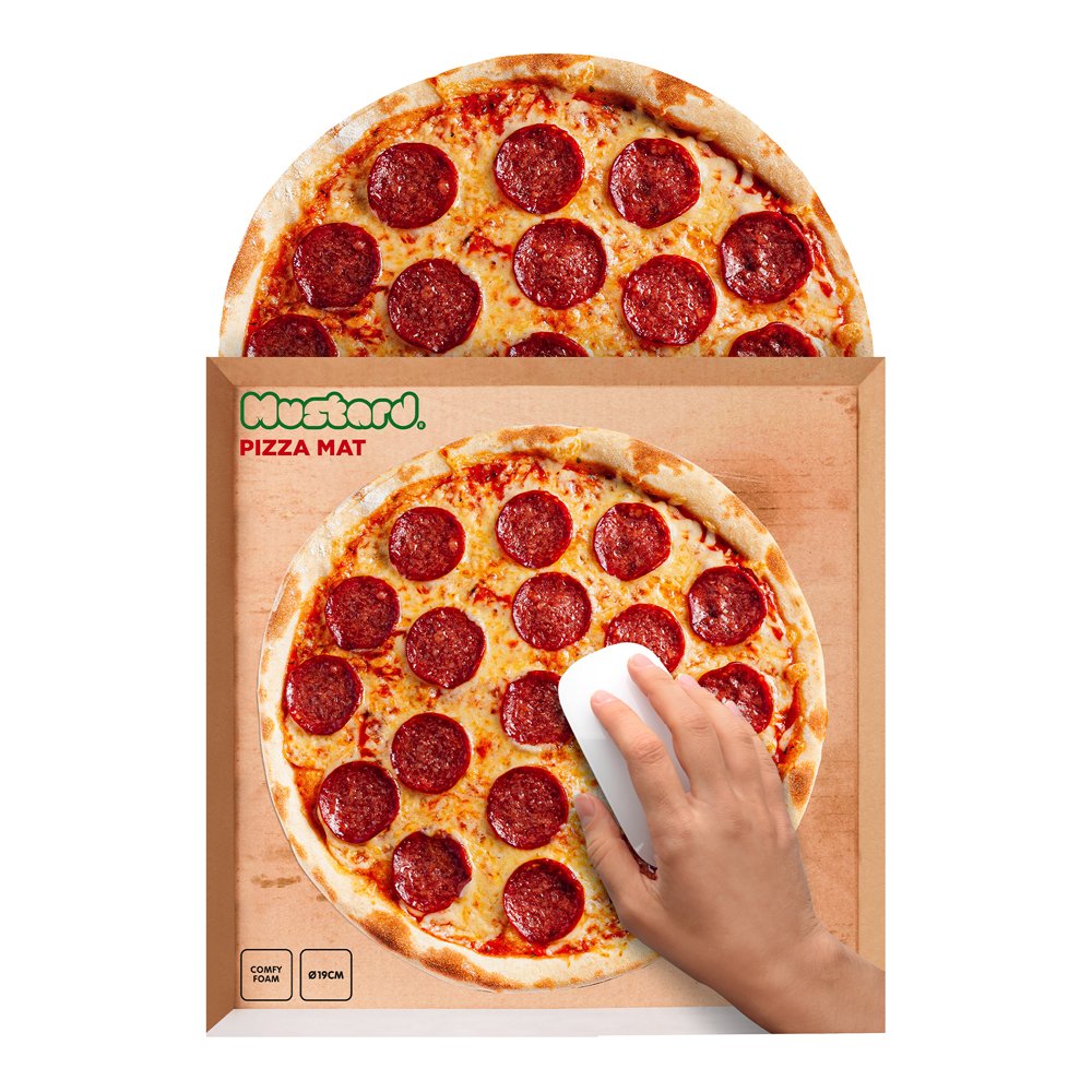 Mustard-Mustard Pizza Mouse Pad-Mouse Pad-2-roqelvaxirum.shop
